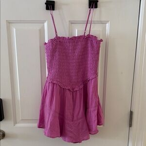 American Eagle Outfitters Pink Romper